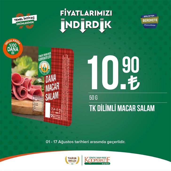 Tarım Kredi marketlerinden 'Fiyatları indirdik' kampanyası: Kağıt havlu 159,90 TL, temizleyici sprey 22.90 TL G2