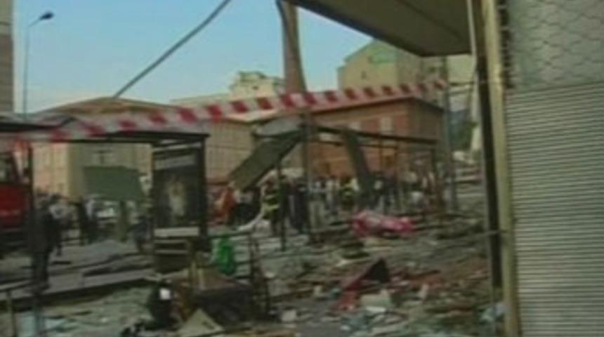 "T&uuml;rkiye'nin başkenti patlamayla sarsıldı"