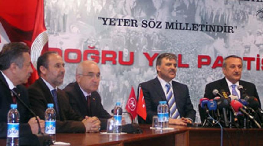 Ağar'dan oturuma girmeme sinyali