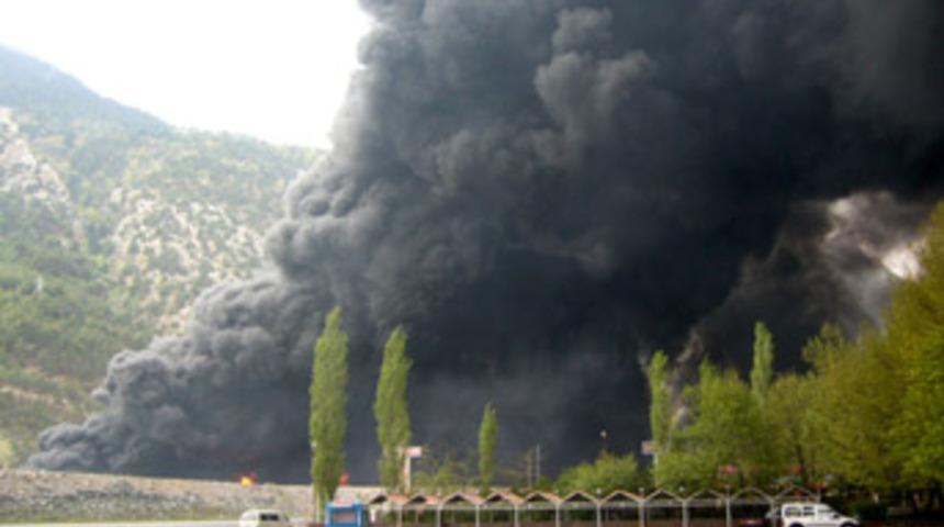 Niğde'de petrol boru hattında patlama