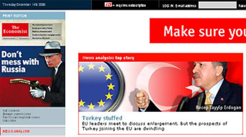 Economist T&uuml;rkiye'ye 4 ayrı makalede yer verdi