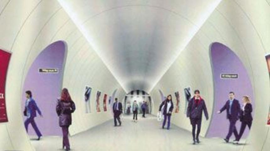 Marmaray'da son t&uuml;p denize indirildi