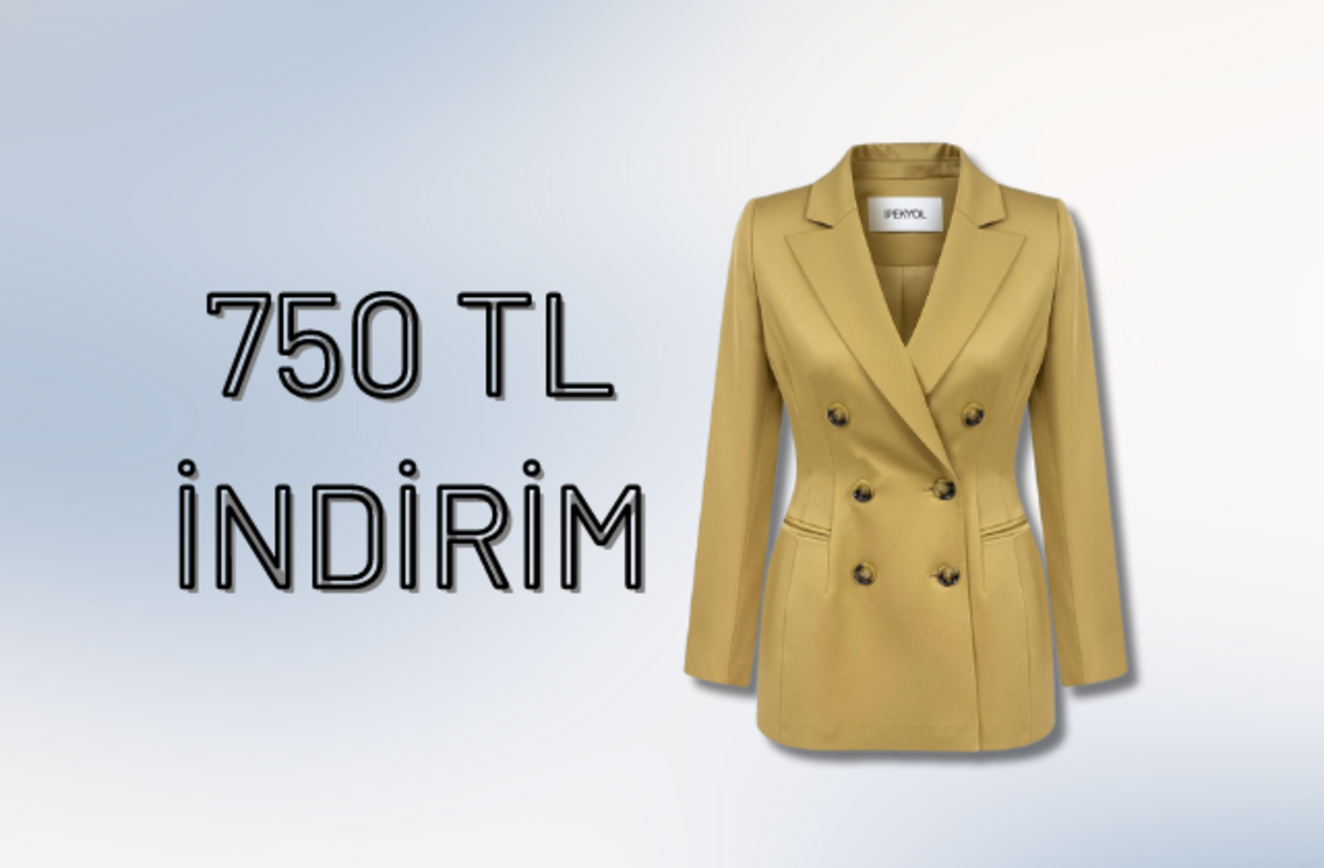 Fiyatı 870 TL'ye düştü! İpekyol cekette 750 TL indirim