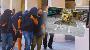 Maç öncesi 1 AEK taraftarı ölmüştü! Hırvat taraftarların ifade verdiği mahkeme binası önünde ortalık savaş alanına döndü