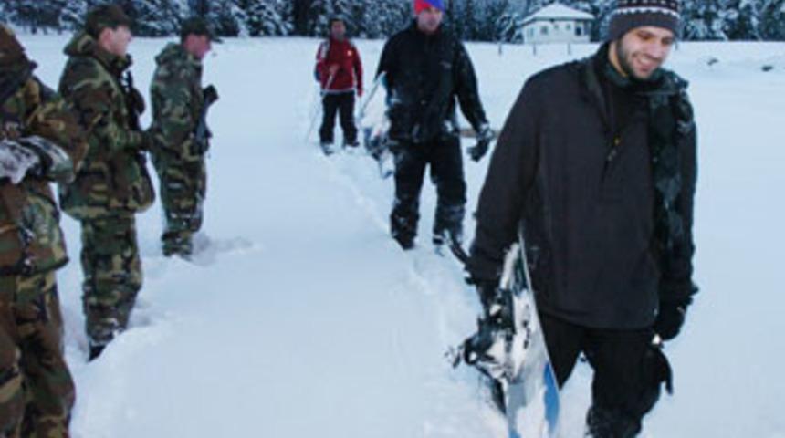 6 saatlik kar esareti