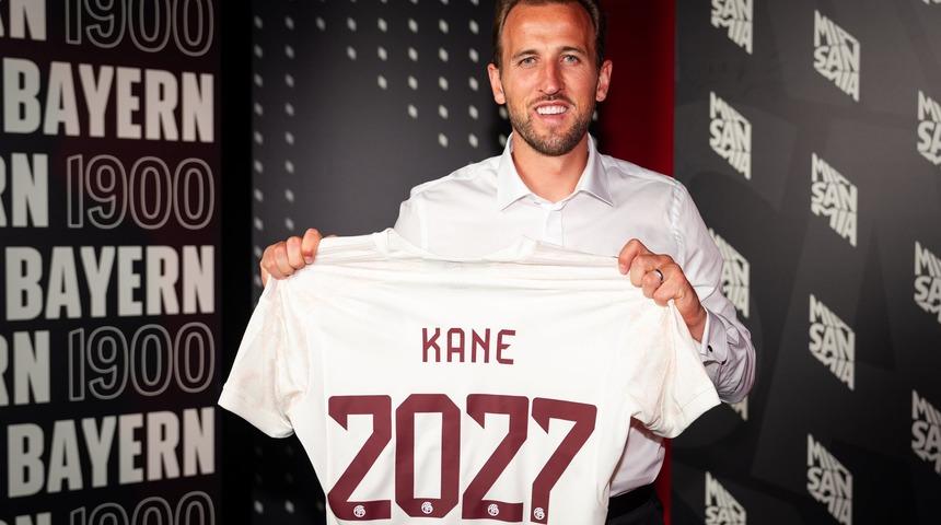 Avrupa'da yılın transferi açıklandı! Harry Kane, 120 milyon euroya imzayı attı...