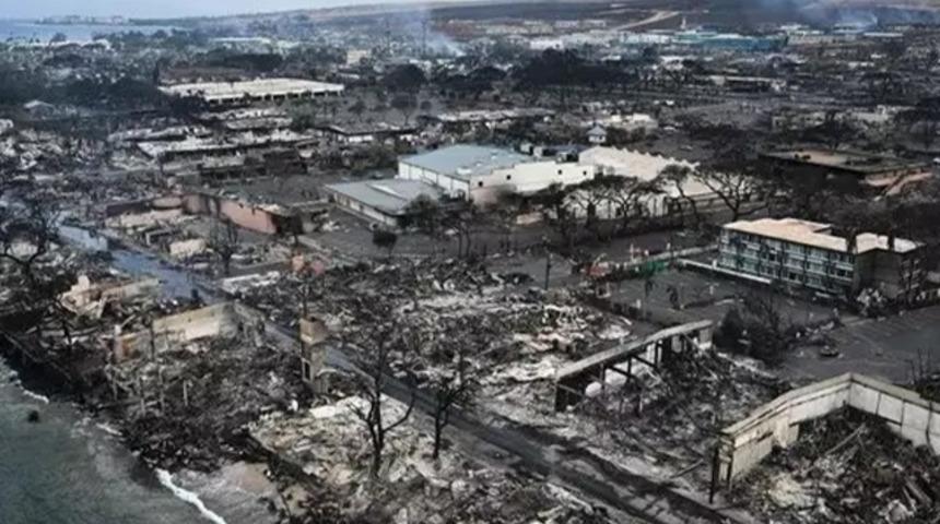 Cennet cehenneme döndü! Hawaii'deki yangınlarda ölü sayısı 80'e yükseldi!