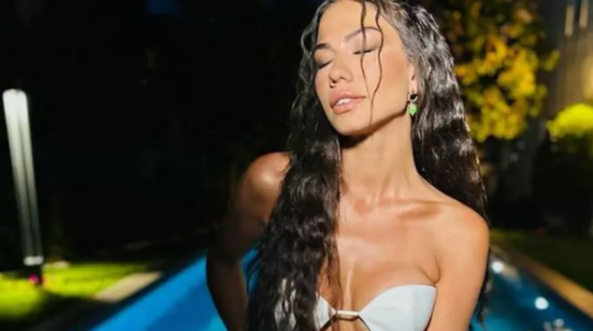 Demet Özdemir'e aşk yaradı! Tatil pozlarına yorum yağdı