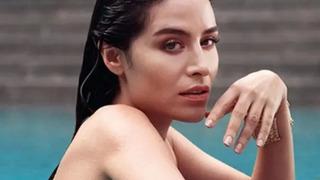 Belçim Bilgin aşka geldi! Sevgilisinin omzuna çıkıp poz verdi