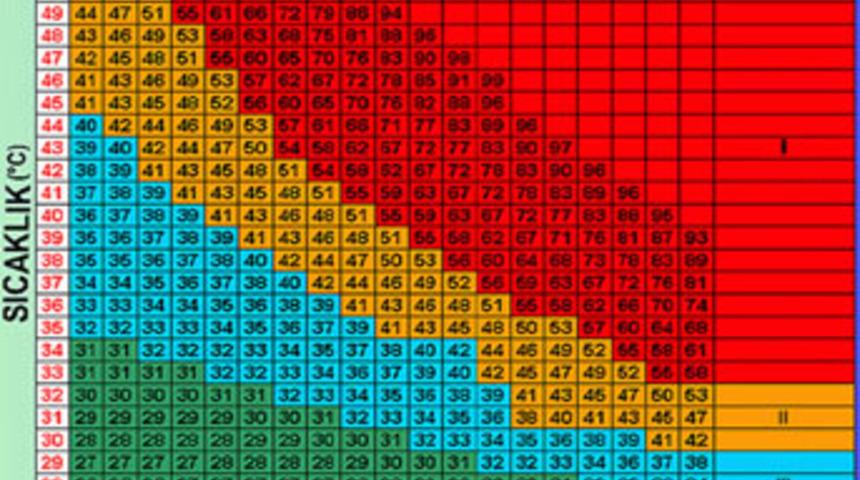 Sokağa &ccedil;ıkmadan &ouml;nce bu tabloya bakın!
