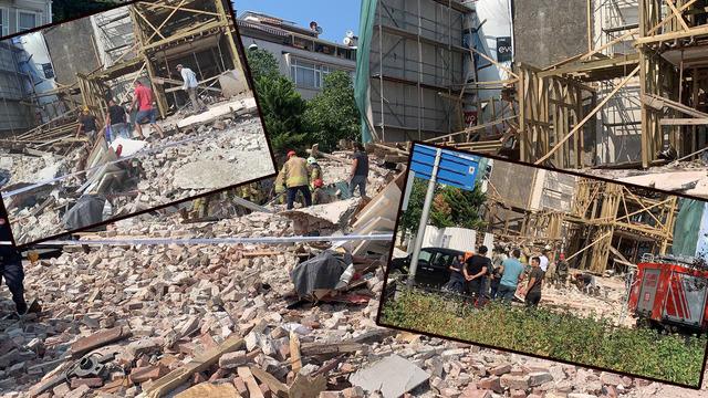 Son Dakika: Beşiktaş'ta bir binada çökme meydana geldi! Göçük altında kalan stajyer mimar hayatını kaybetti