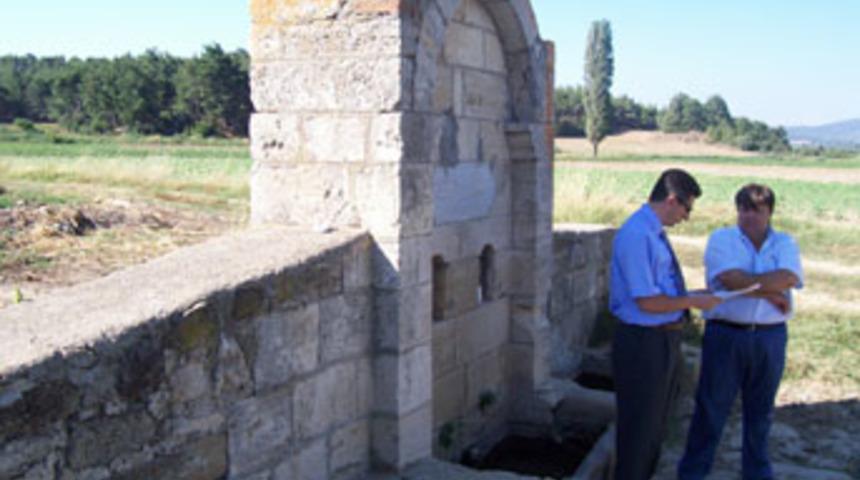 Tarihi Esat Paşa &ccedil;eşmesi onarılıyor