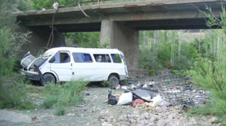 Kayseri'de trafik kazası: 20 yaralı