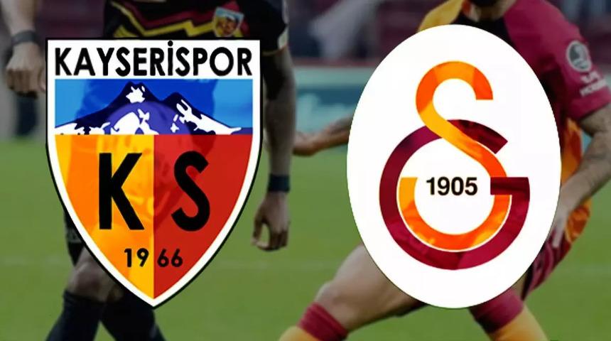 KAYSERİSPOR GALATASARAY MAÇ SONUCU! Kayserispor Galatasaray maçı saat kaçta, hangi kanalda? Son şampiyon yıkılmadı!