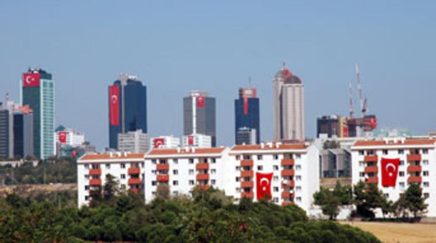 İstanbul'da bayrak ş&ouml;leni