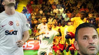 Son şampiyon Galatasaray, Kayserispor ile golsüz berabere kaldı! Sarı-Kırmzılılar'da Zaha ve Kerem Demirbay ilk kez sahada...