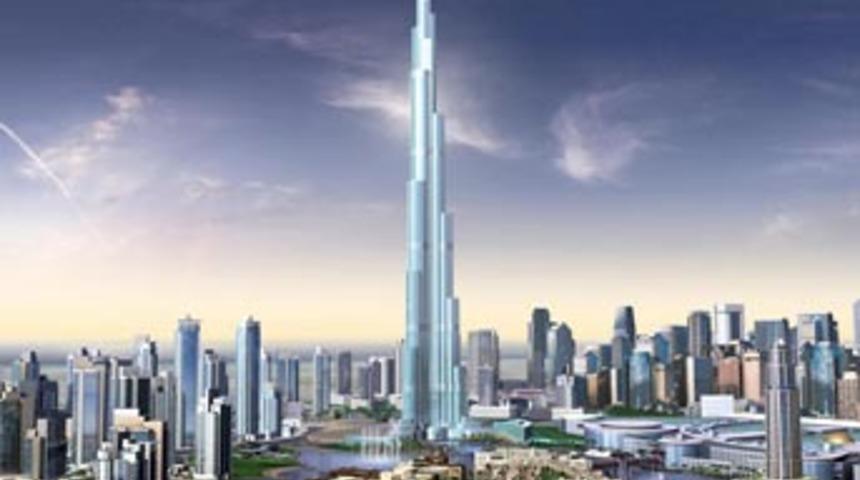 Dubai Burcu  d&uuml;nyanın en y&uuml;ksek kulesi oldu