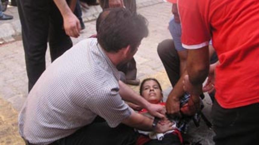 &Ouml;fkeli koca dehşet sa&ccedil;tı