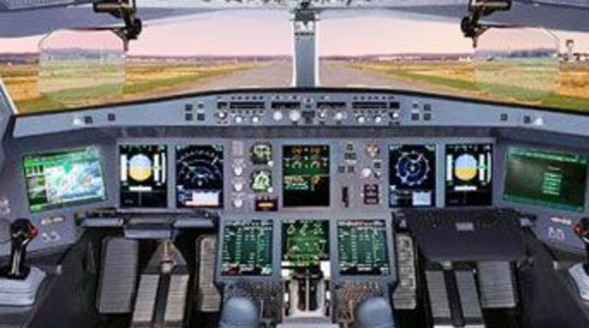 Kadın yolcu pilotları bı&ccedil;akladı