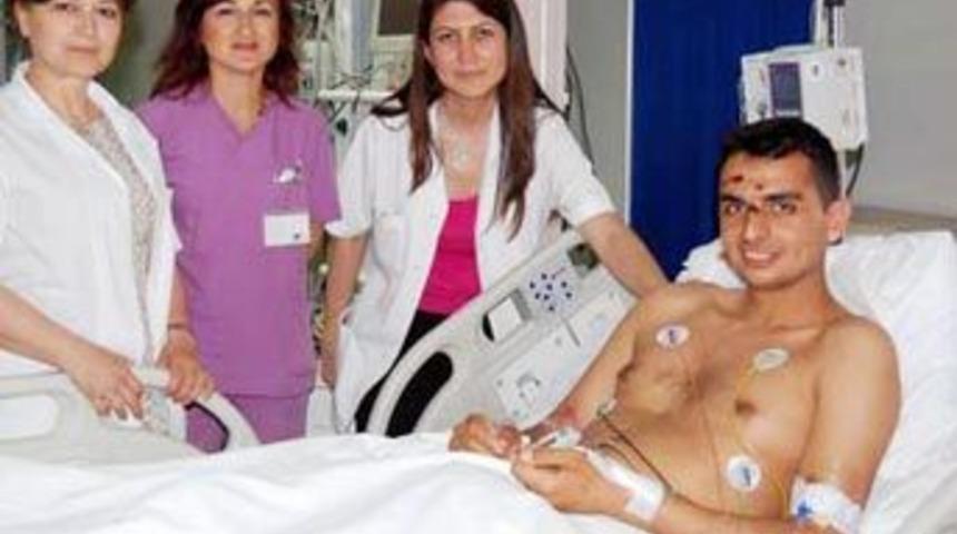 45 dakika sonra hayata d&ouml;nd&uuml; ama...