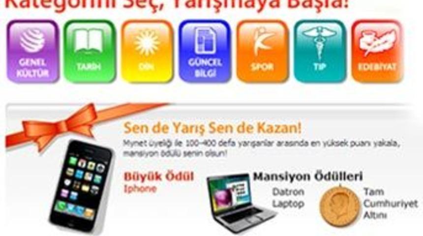 Mynet'ten Bilen Kazanır s&uuml;rprizi...