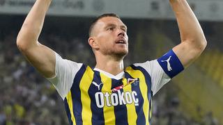 Fenerbahçe'nin yeni yıldızı Edin Dzeko'ya Süper Lig'deki ilk maçında 3 dakika yetti! Asist Tadic'ten, gol Dzeko'dan...