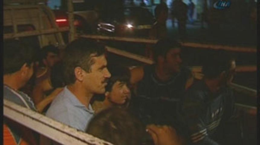 Yemekten zehirlenen iş&ccedil;iler hastaneye nasıl taşındı?