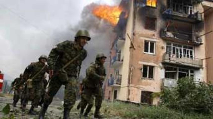 Rus ordusu, Gori'yi terk ediyor