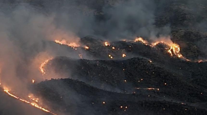 Adıyaman'ın Gerger ilçesinde çıkan orman yangını kontrol altına alındı