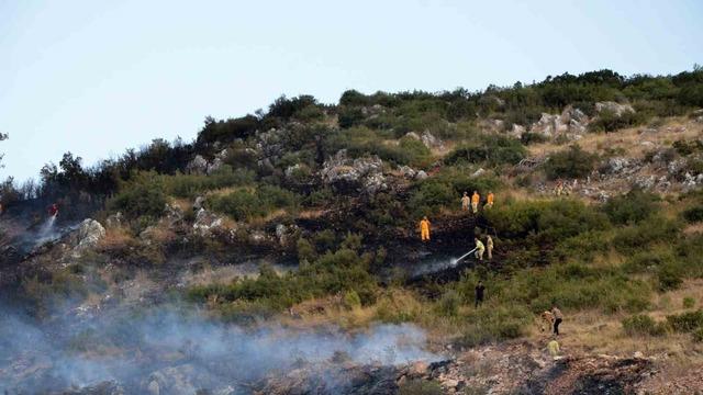 Kırkağaç’ta korkutan orman yangını