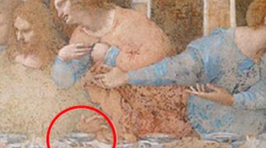 Da Vinci'nin "Son Yemek" resmindeki şifre ne?