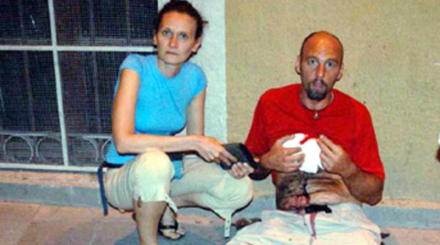 İtalyan turist bı&ccedil;aklandı