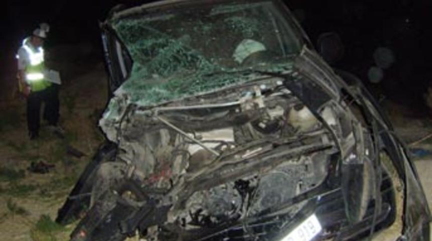 Konya'da trafik kazası: 1 &ouml;l&uuml;, 13 yaralı