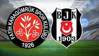 Süper Lig Fatih Karagümrük Beşiktaş maçı kaç kaç bitti? Fatih Karagümrük Beşiktaş maçı sonucu
