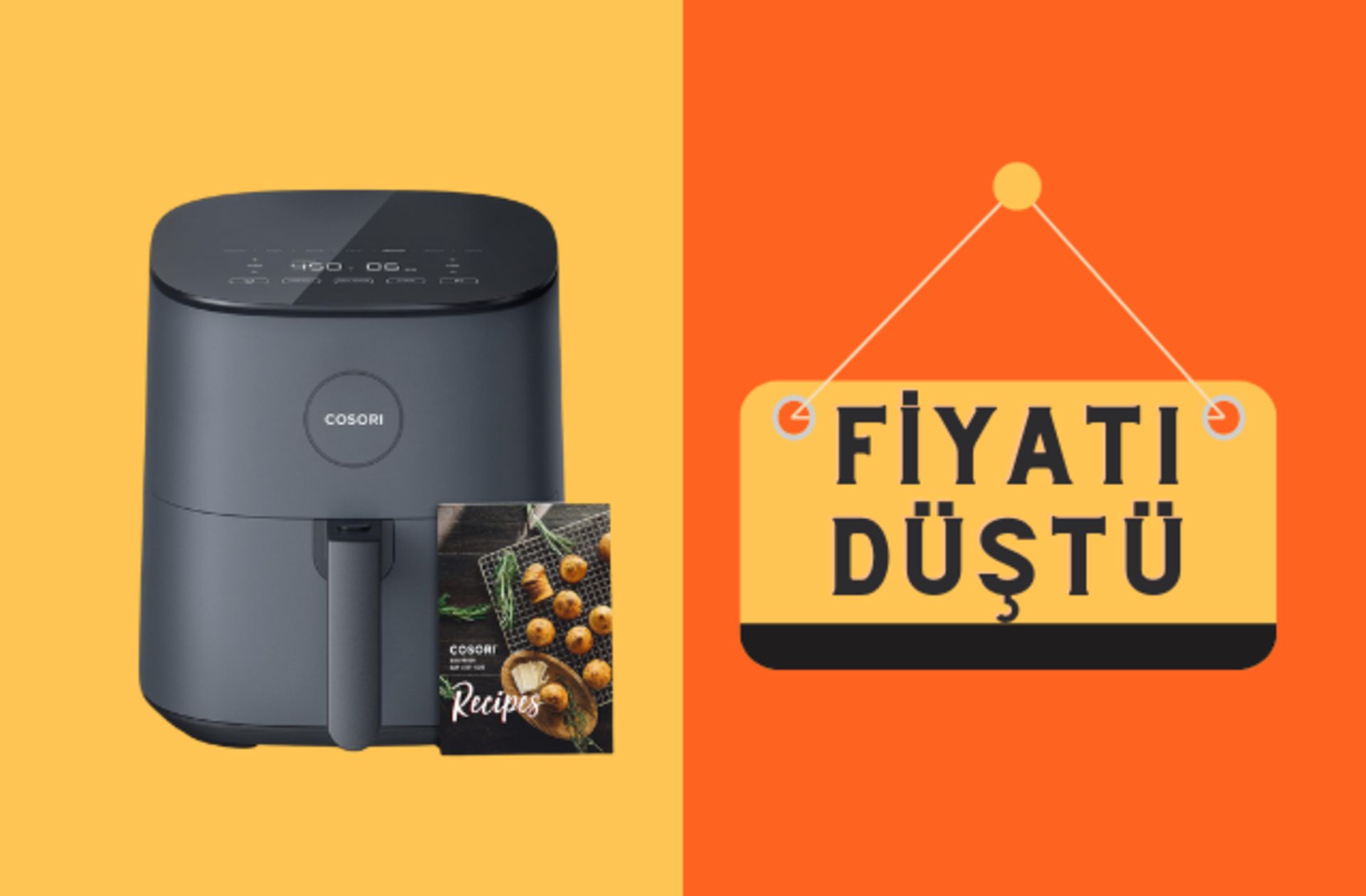 Airfryer arayanlara A kalite bir öneri: Cosori airfryer incelemesi ve kullanıcı yorumları