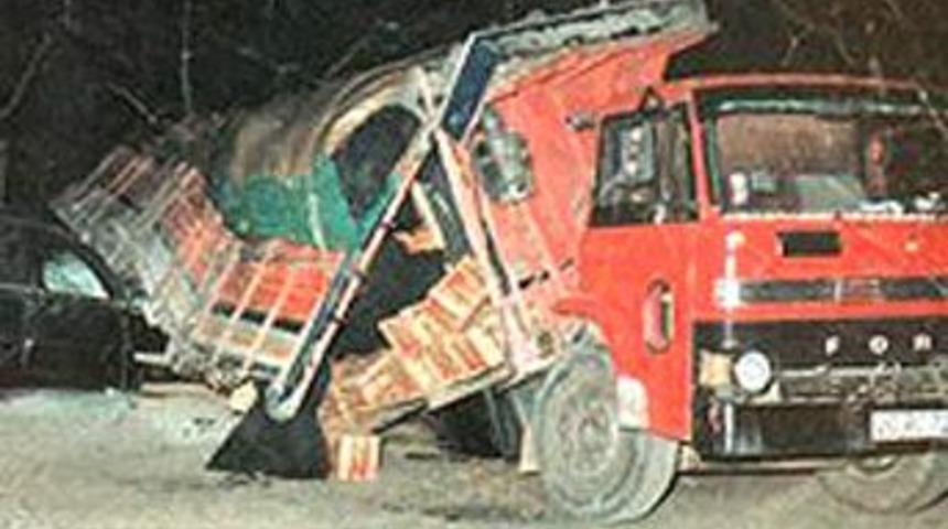 ''Susurluk Kamyonu'' hurdacıya satıldı