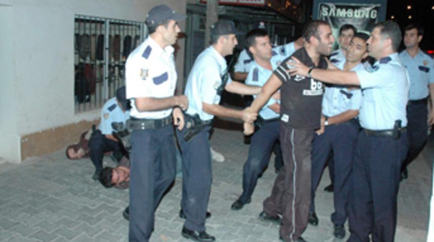 Karşıyaka'da nefes kesen  kovalamaca