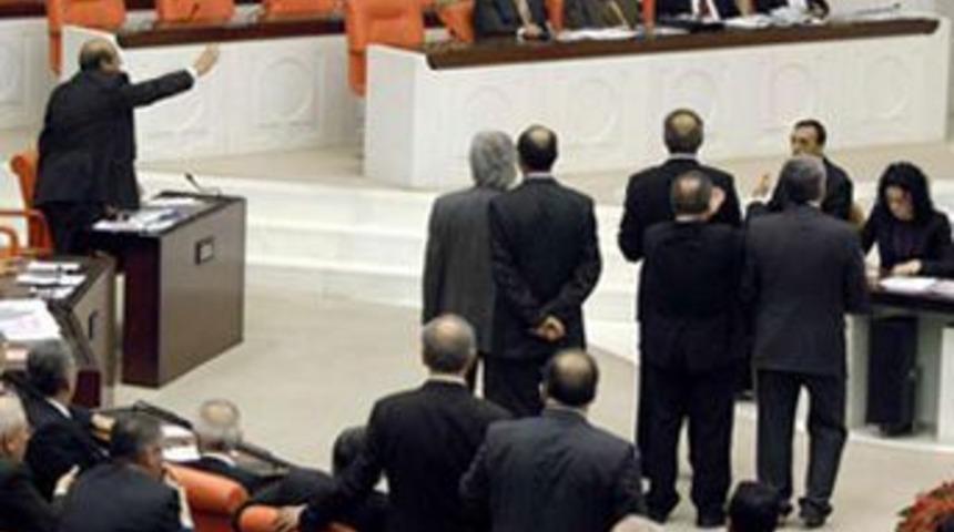 TBMM Genel Kurulunda gerginlik