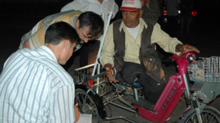 Engelli vatandaşa kapka&ccedil; şoku