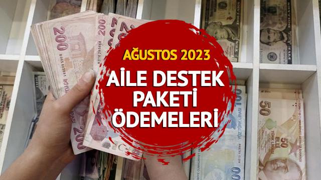 AİLE DESTEK ÖDEMESİ AĞUSTOS 2023 E DEVLET: Aile Destek Paketi ödemeleri yattı mı, ne zaman yatacak? Bakan Göktaş'tan son dakika açıklaması