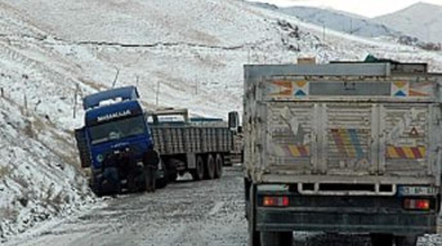 Van'da yılın ilk karı yağdı