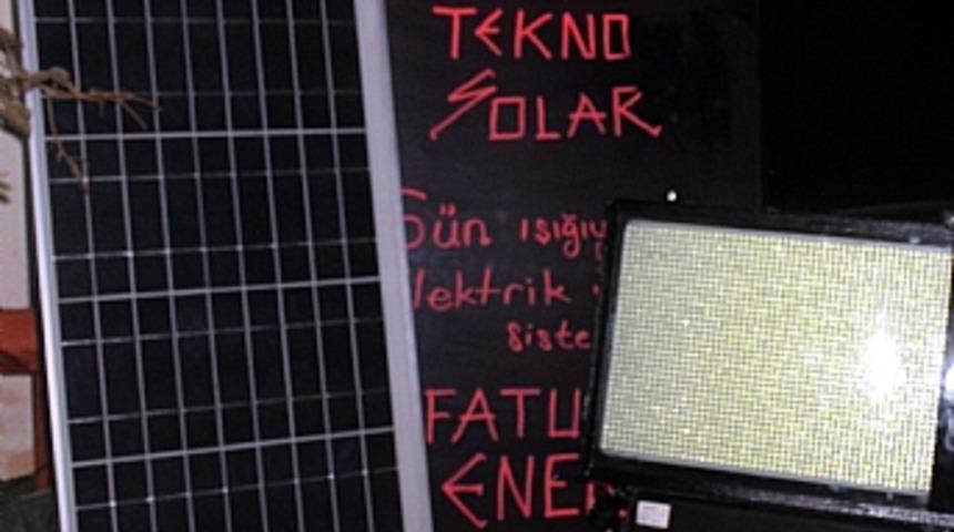 Aydınlatmada 'g&uuml;neş pili' d&ouml;nemi başlıyor  