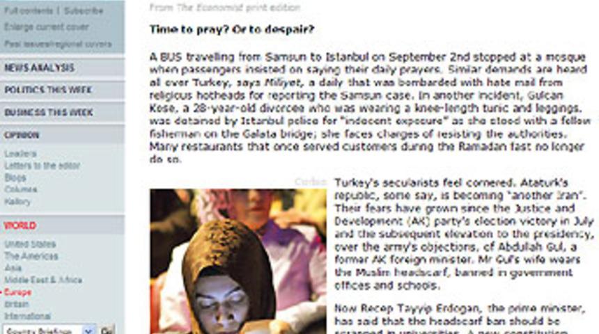 "T&uuml;rkiye İslami yeşil tona mı d&ouml;n&uuml;ş&uuml;yor?"