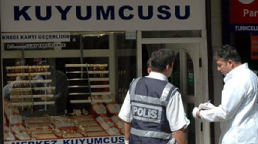 Kuyumcu soygununu film &ccedil;ekimi sandılar