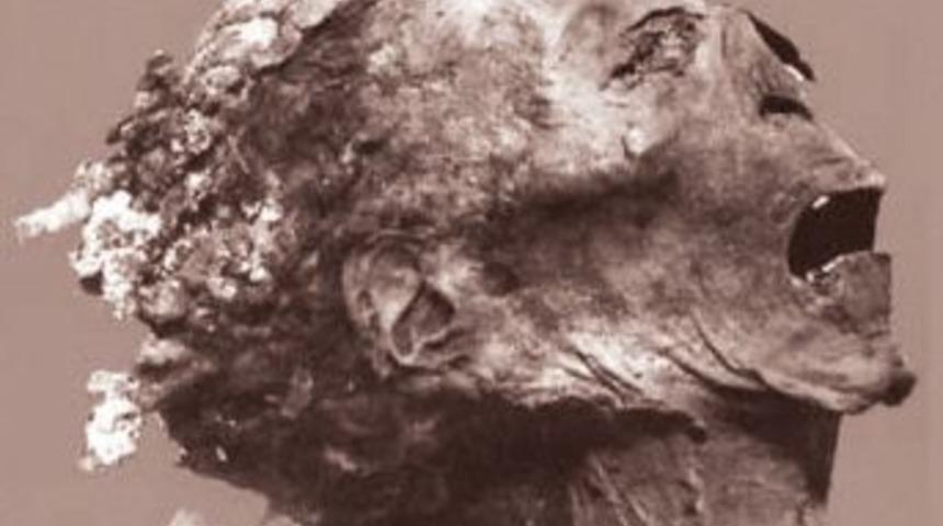 &Ccedil;ığlık atarak &ouml;len mumyanın sırrı &ccedil;&ouml;z&uuml;ld&uuml;