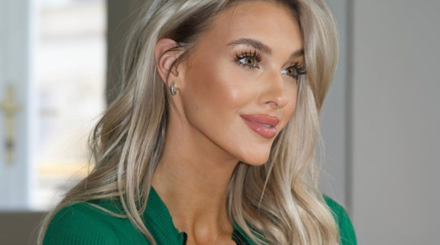 Sosyal medya fenomeni Veronika Rajek güneşlenirken bikini izi kalmaması için şekilden şekle girdi! Kalçasını güneşlendirdi