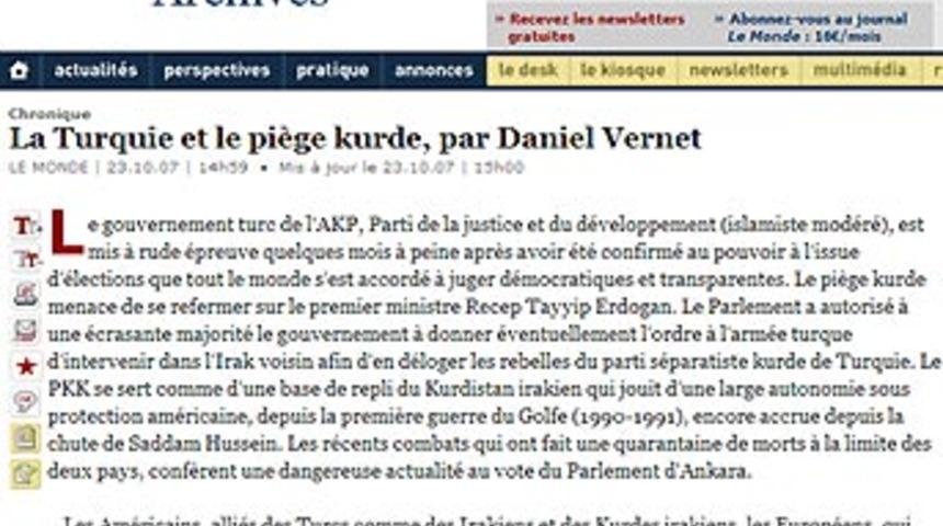 "K&uuml;rt tuzağı Erdoğan'ı tehdit ediyor"