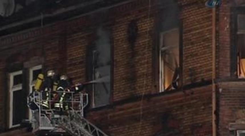 Almanya'da yangınlar s&uuml;r&uuml;yor