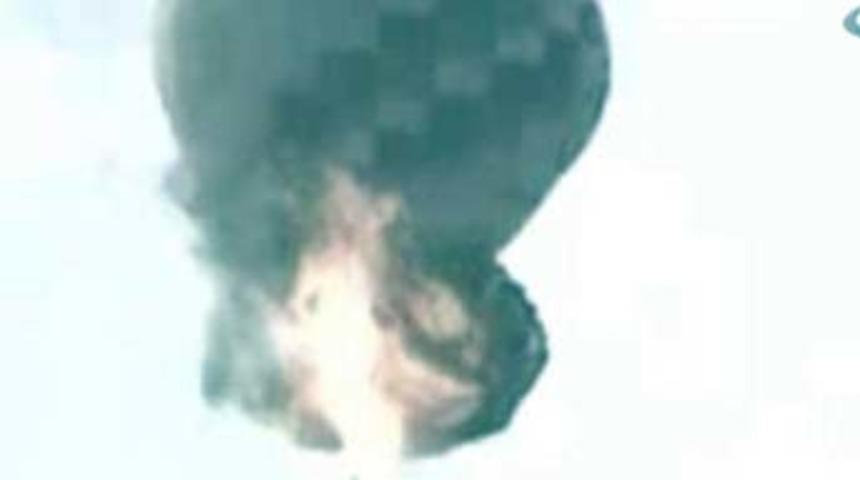 Havada dehşet dakikaları