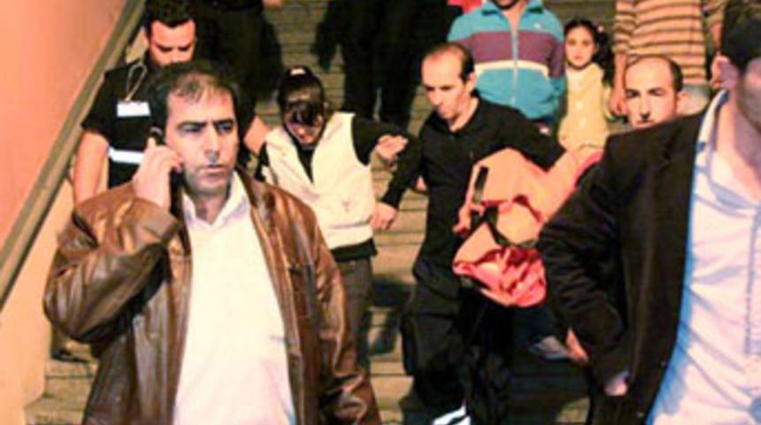 Trende gasp&ccedil;ı dehşeti: 1 yaralı